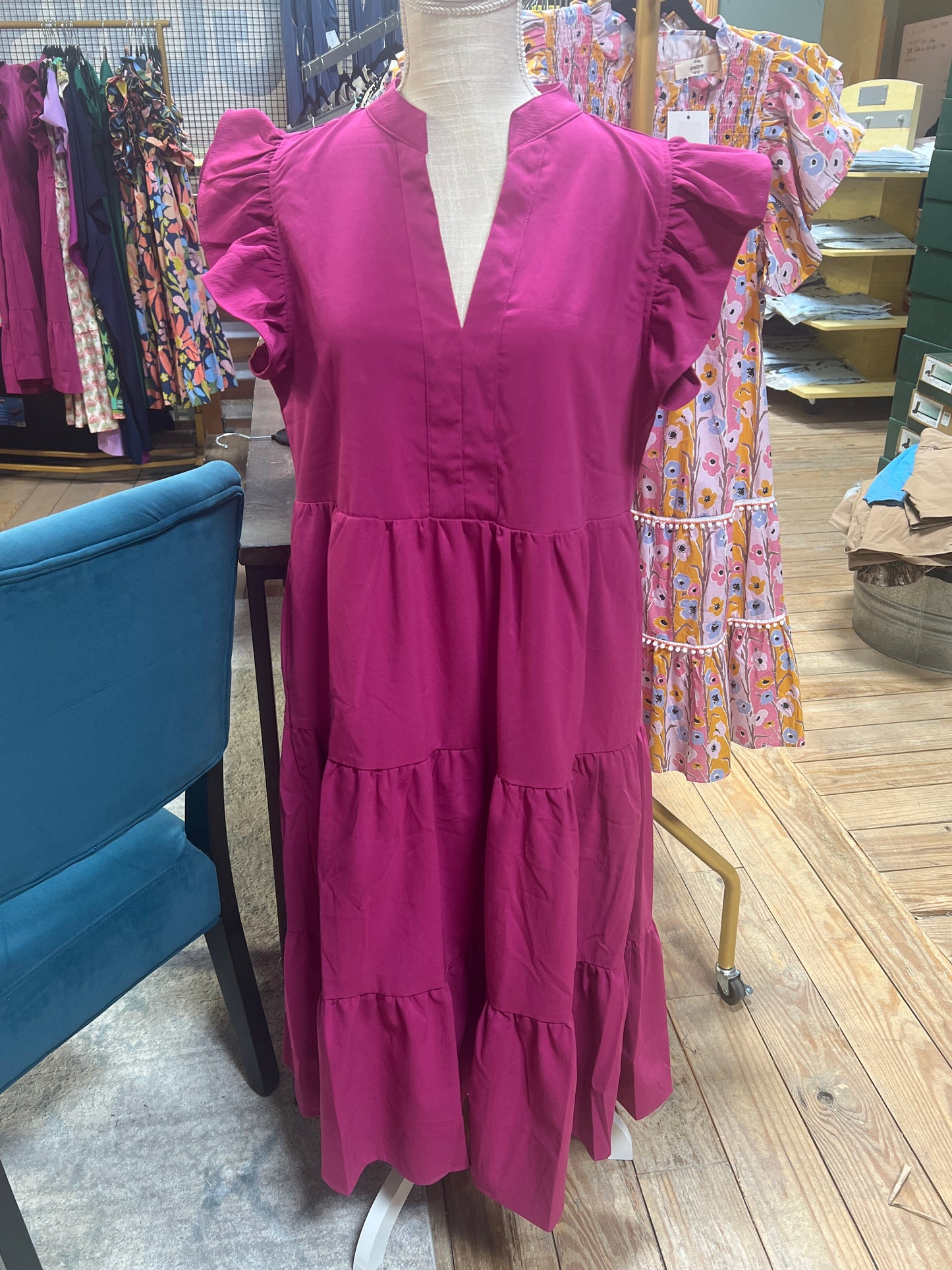 Violet Midi Dress - FINAL SALE