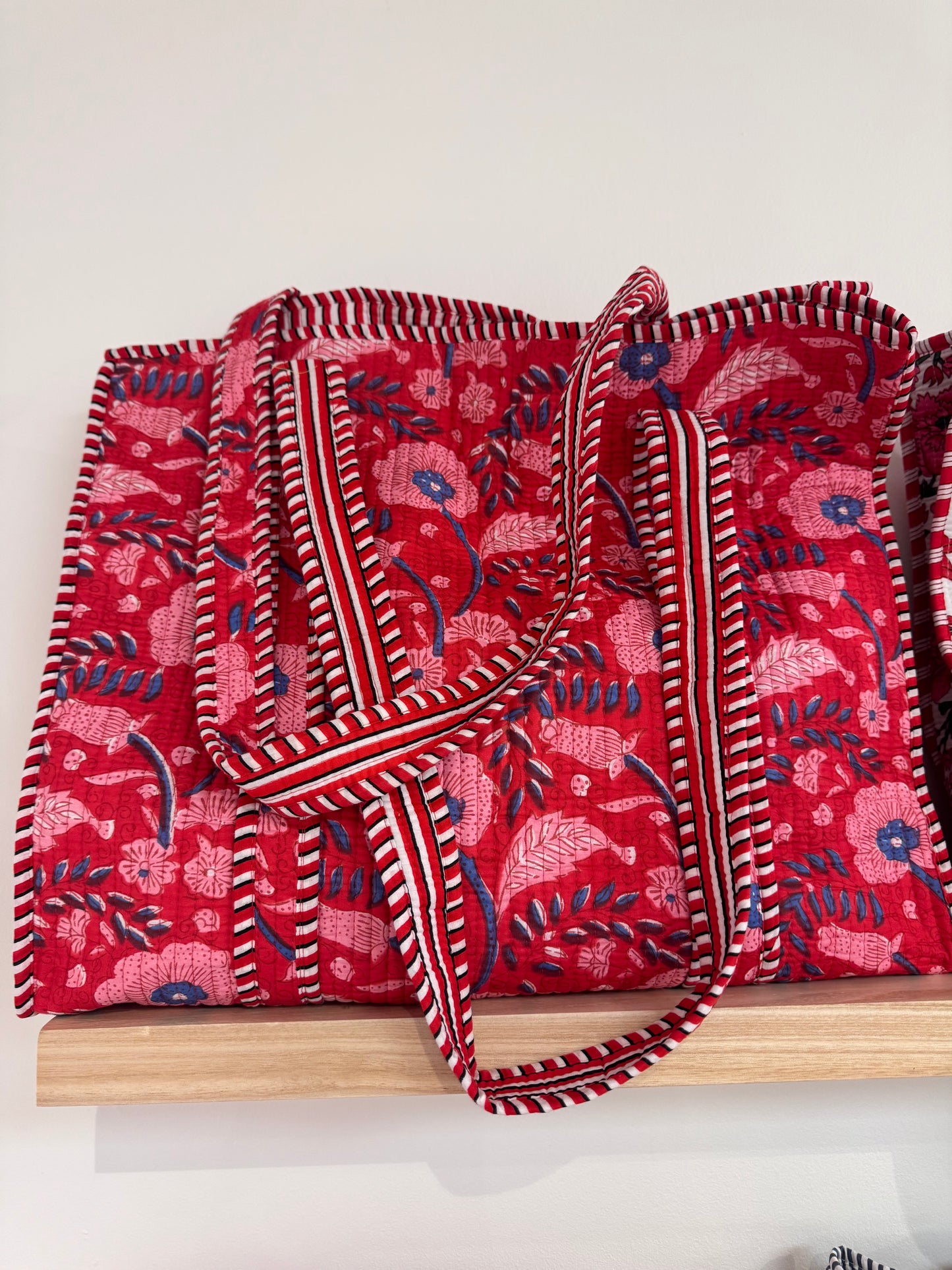 Quilted Tote Bag