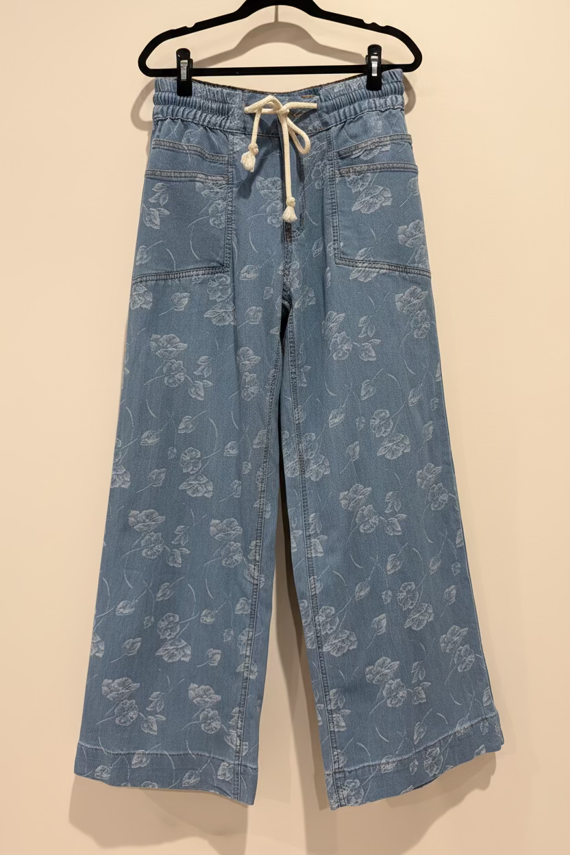 Floral Denim