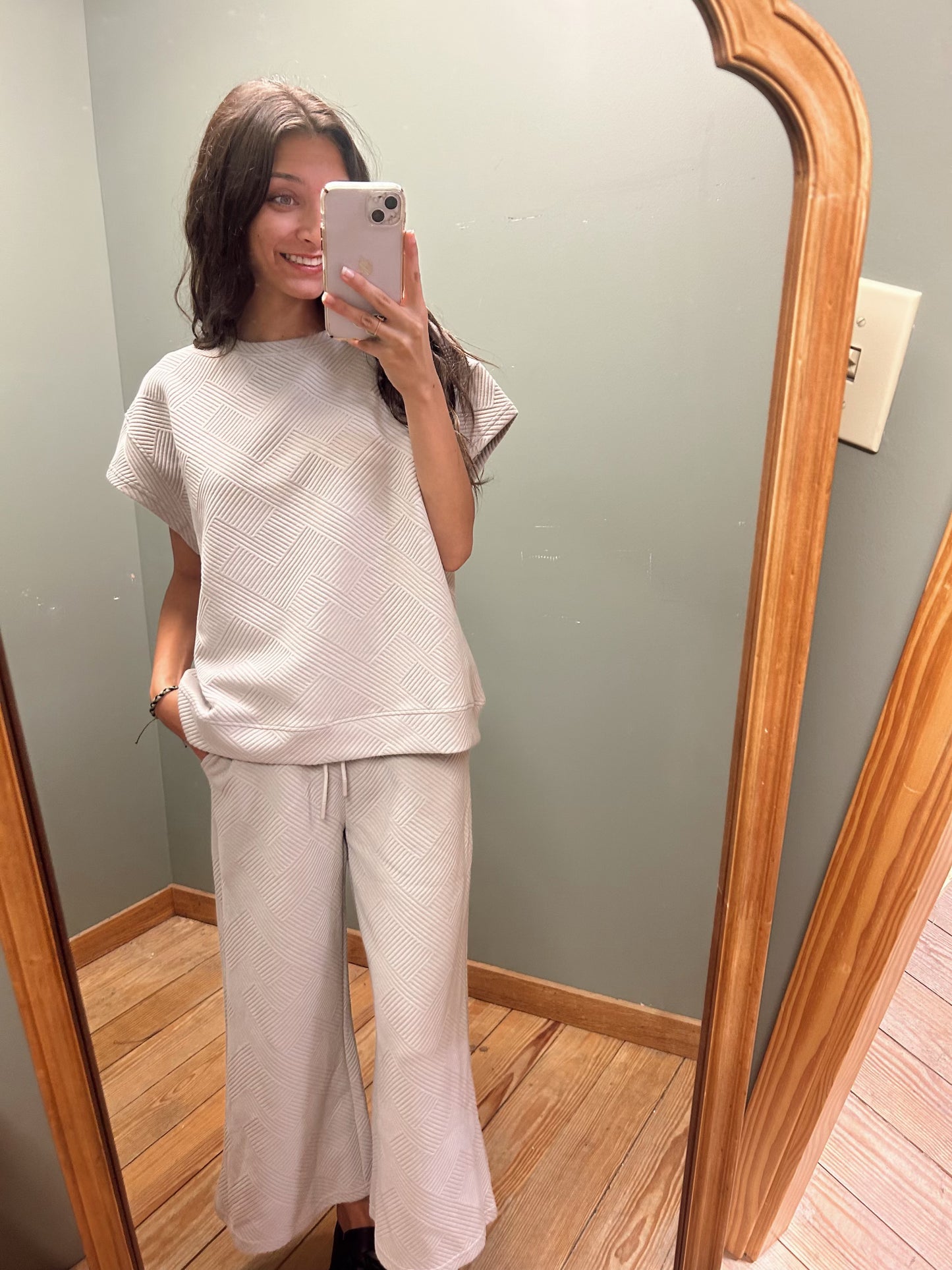 Lennon Textured Lounge Set - FINAL SALE