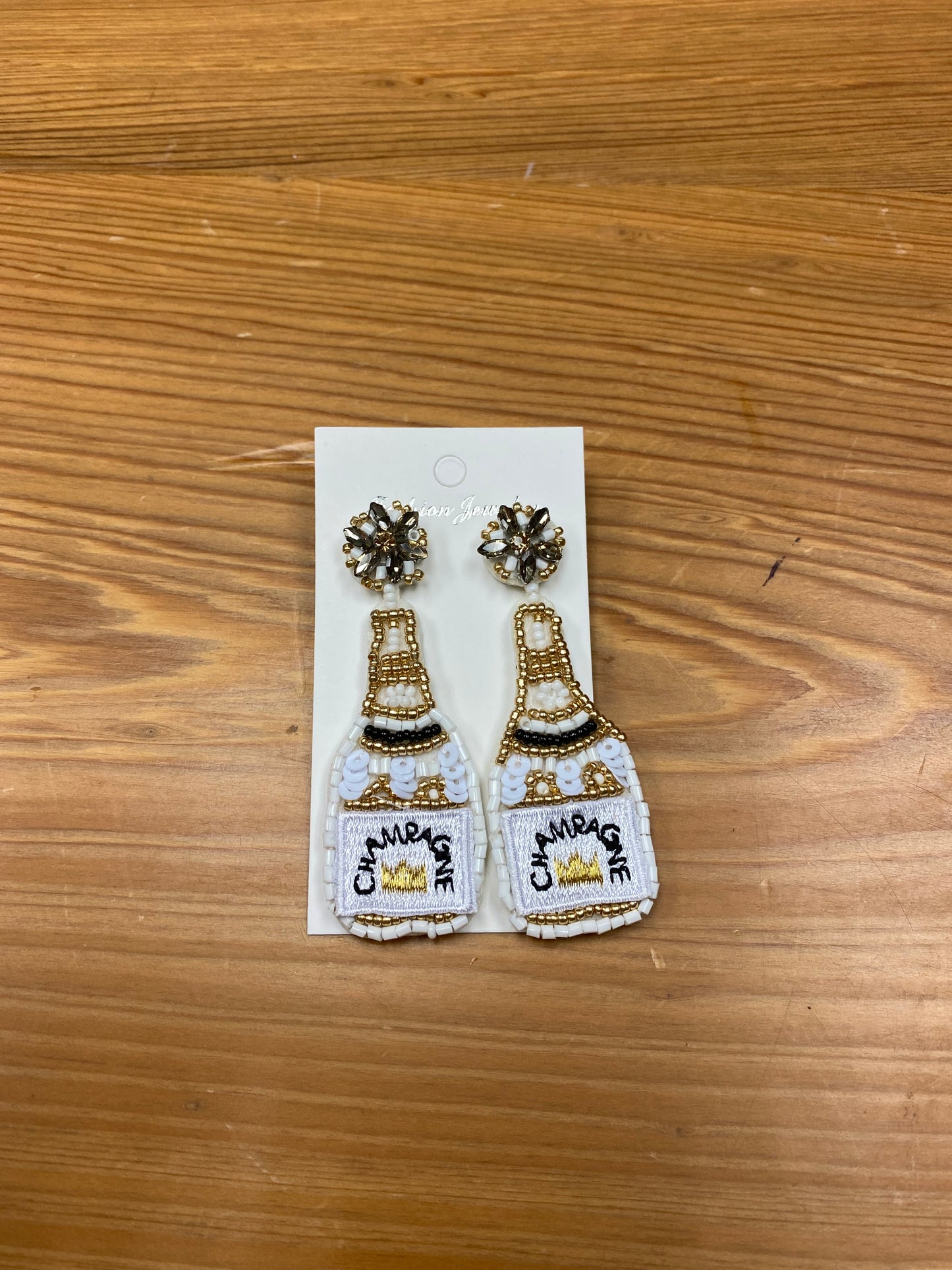 Champagne Toast Earring