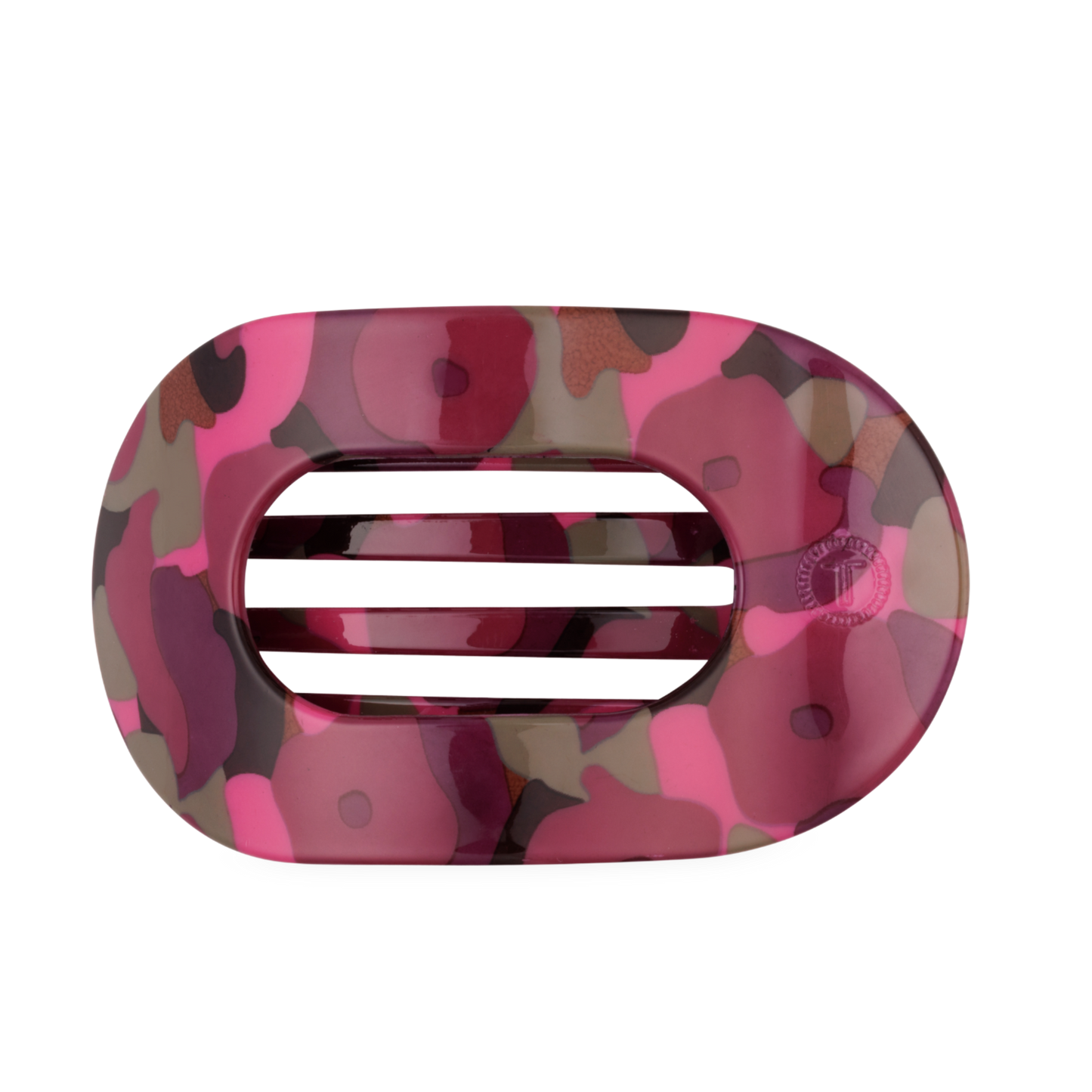 Garden Glam Large Flat Round Hair Clip