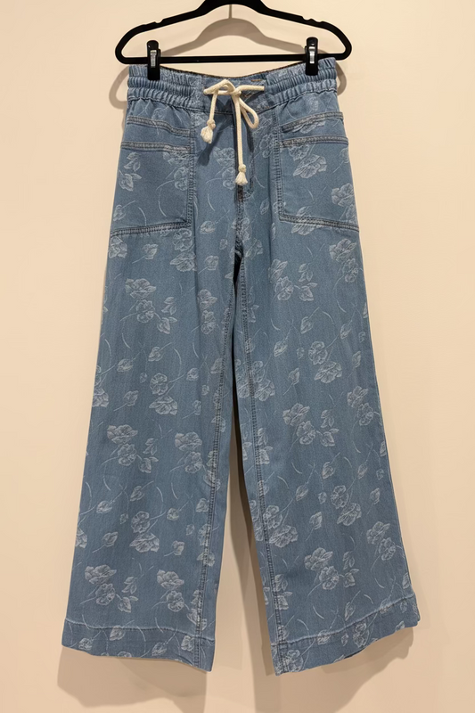 Floral Denim