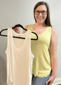 Double the Trouble V Neck Tank