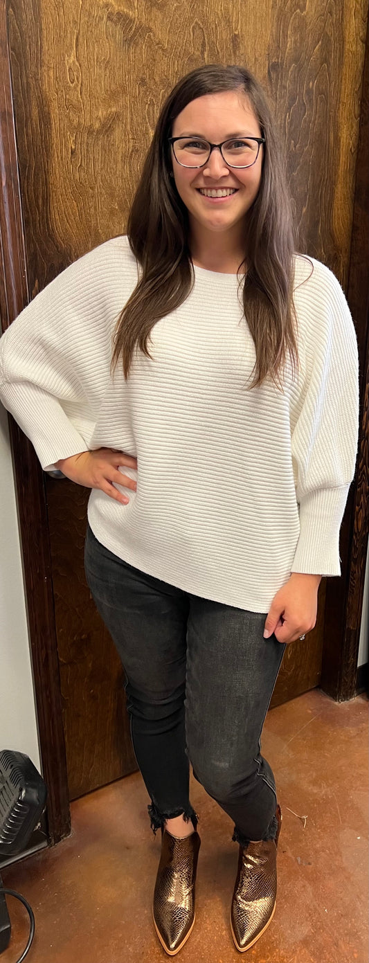 Winter White Sweater